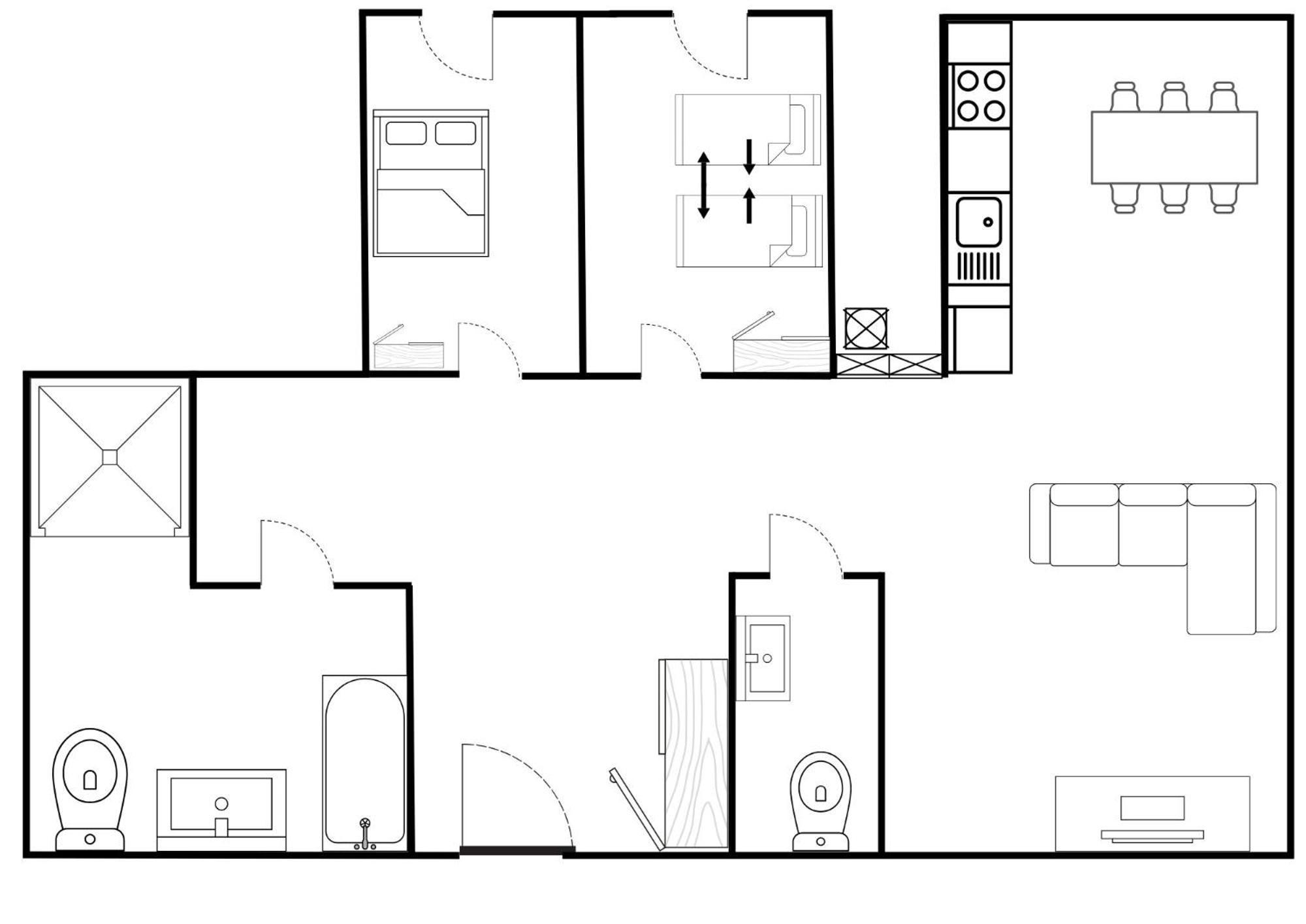 Big 21 Old Town Lux Apartment, Self Check-In 24H, Free Parking بوزنان المظهر الخارجي الصورة